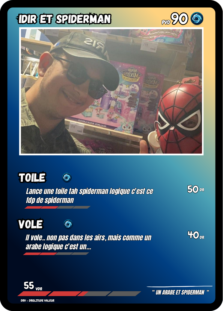 idir et spiderman