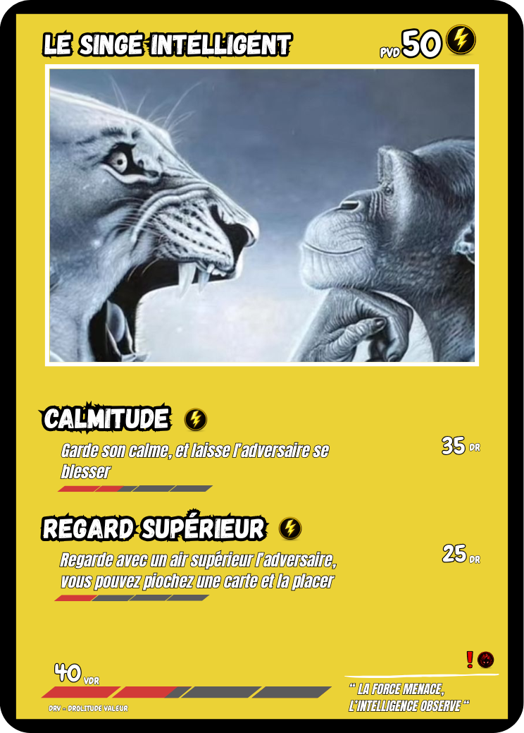 Le singe intelligent